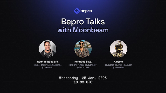 Bepro talks Moonbeam