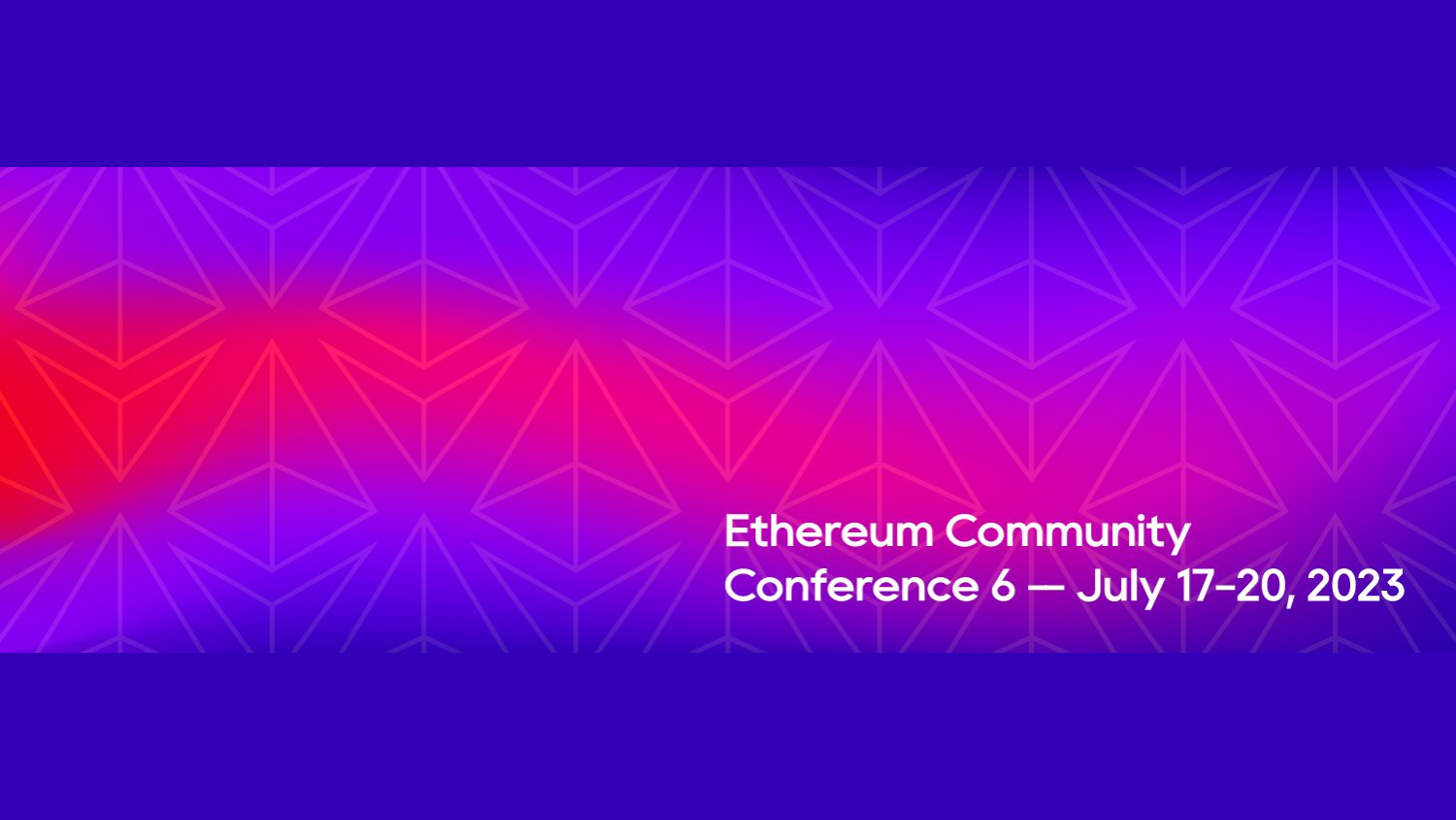 Ethereum Community Conference 6 (ETHCC)