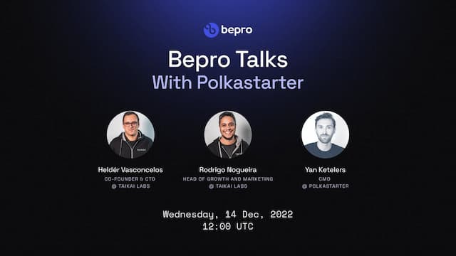 BEPRO Talks Polkastarter